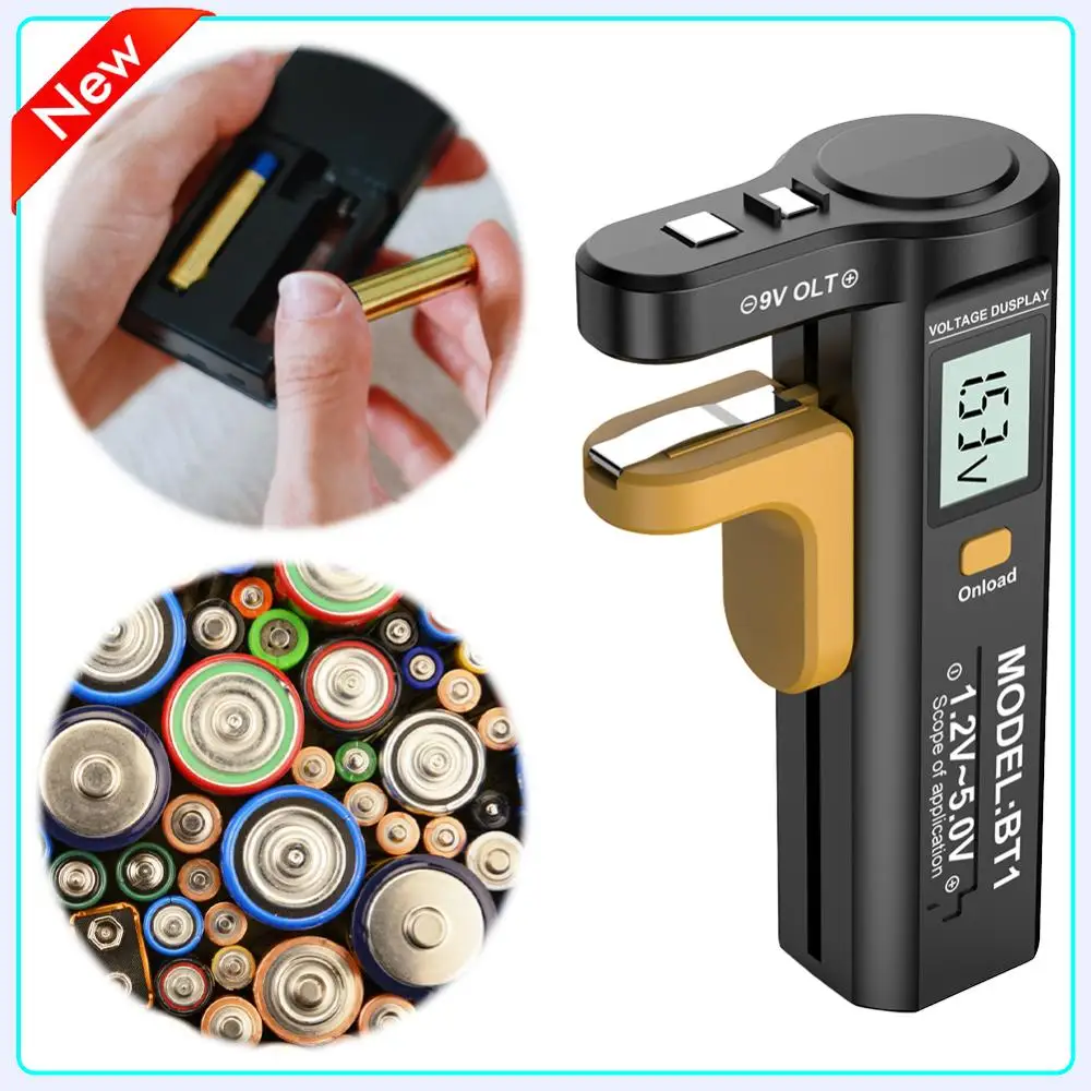 

Цифровой тестер батареи с ЖК-дисплеем, детектор уровня заряда батареи, измерение напряжения, устройство проверки батареи для C D N AA AAA 9 В, 1,5 В/3 В, таблеточные батарейки