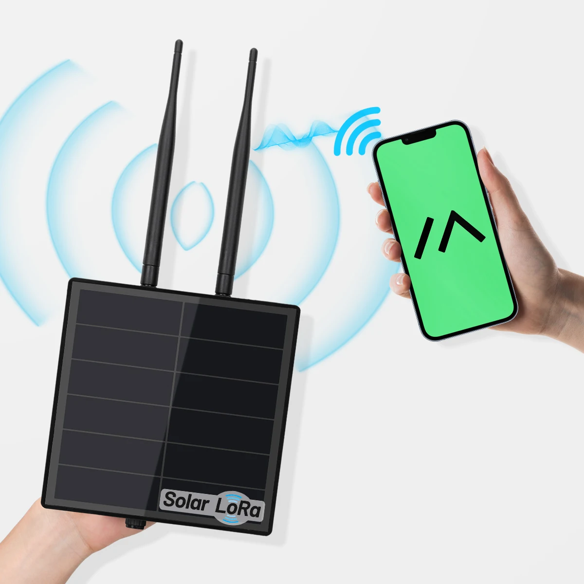 External 915/868/433mhz Antenna Radio Node Meshtastic Lora Built in Wisblock Sx1262 Rak19007 Module with Solar Power Panel 5w