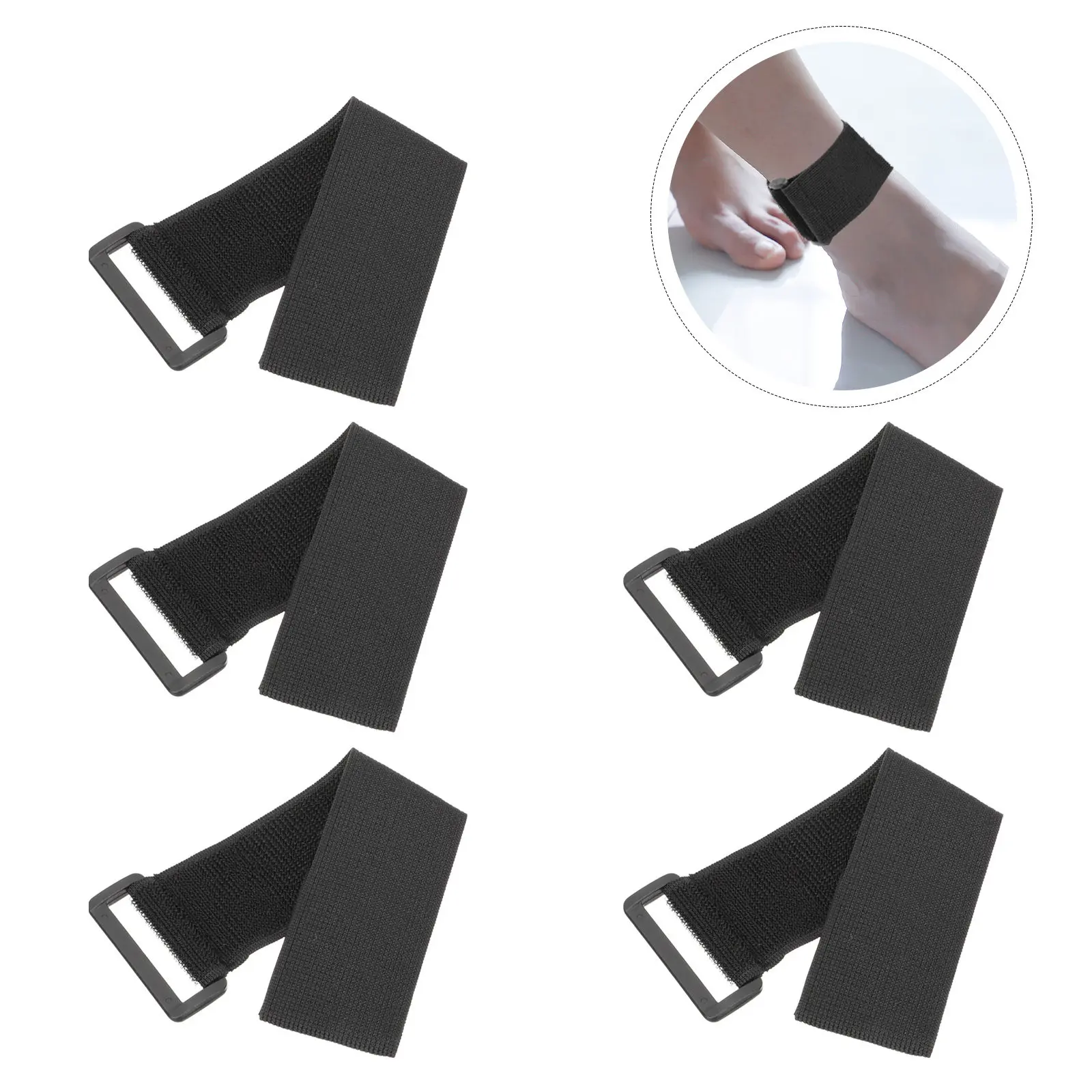 

6Pcs Elastic Bundling Straps Wear-Resistant Sticky Belts Multi-Function Portable Binding Accessories for Children Teens Sports