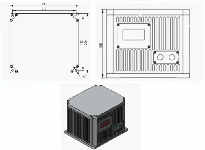 Premium Products2025UNIVO UBFS-AY Precision Inertial Navigation System with Fiber Optic Gyroscope Sensors & North-Seeking Capabi