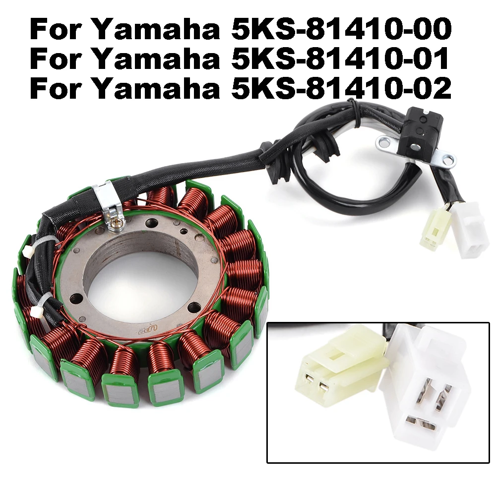 Stator Coil For Yamaha XVS1300CU XVS1300 Custom 14-16 XVS1300A V-Star XVS1100 Drag Star VStar Classic 1100 F75 TLR F80 TL/XR