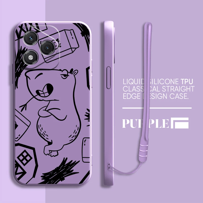 Cute Capybara Lovely Soft Cove - đánh giá và giá Phone Cases Honor