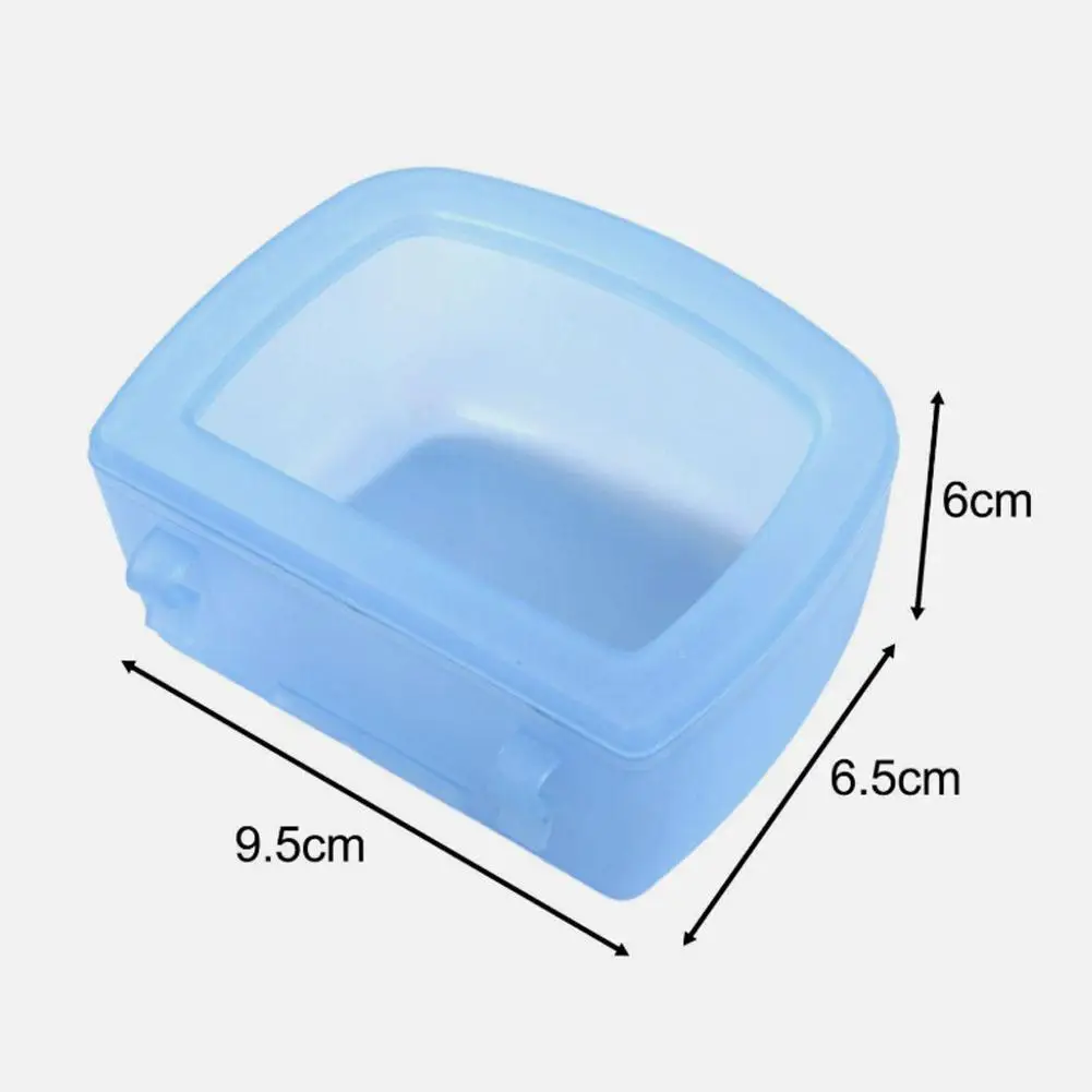 Pet Kennel Cage Bowls Hanging Crate Bowl Spill Proof Plastic Water Feeder Dish for Carrier Wire Cages Dog Cat Food Container view 6