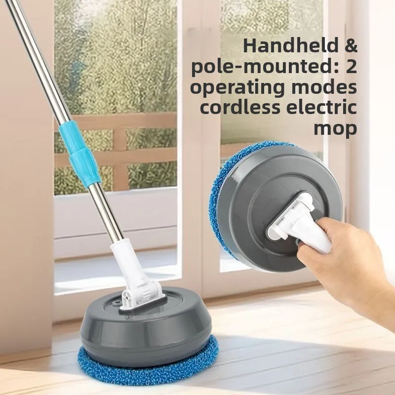 new USB Wireless portable automatic cleaning mop Electric Floor Mops wet and dry use Window Cleaners rotate Home Appliances