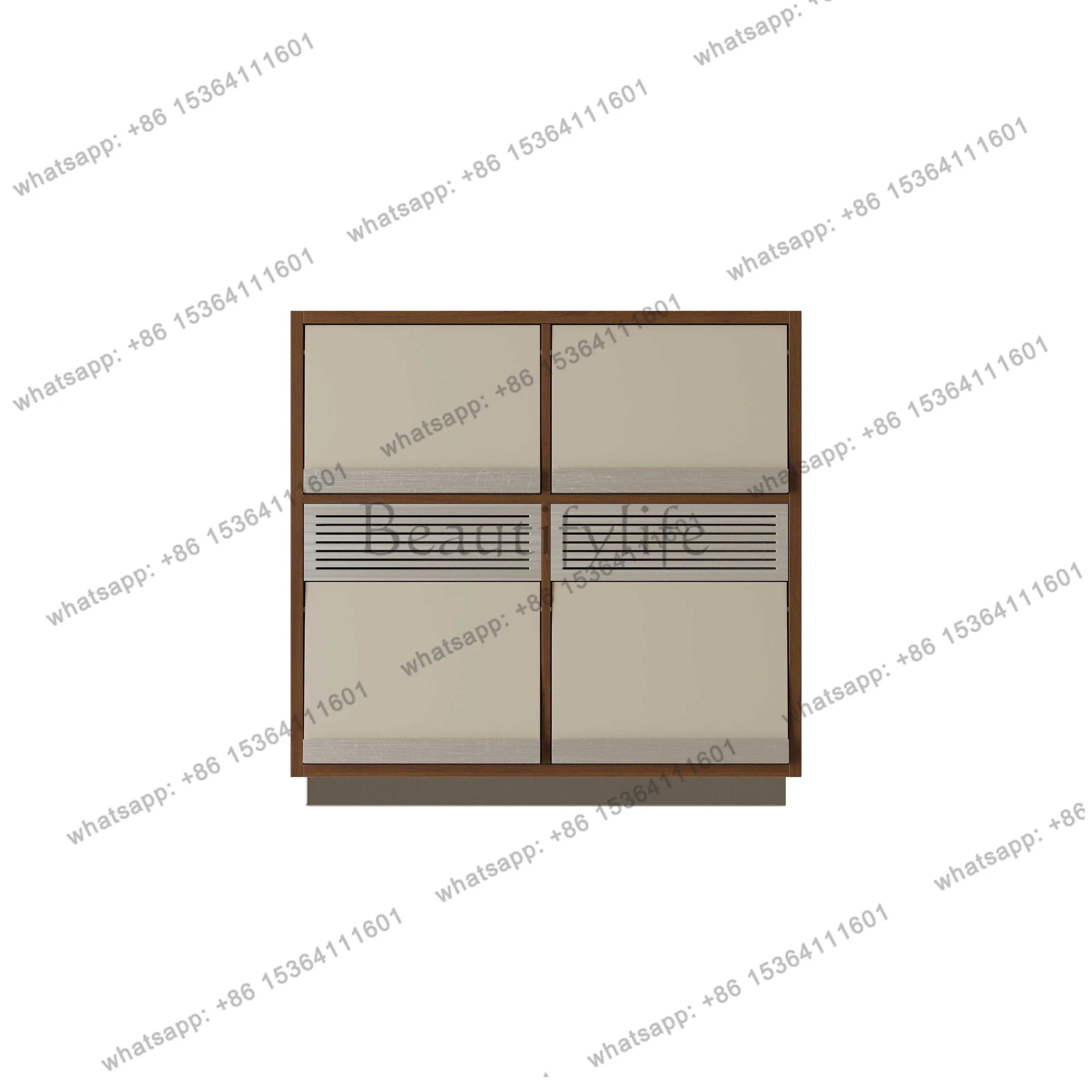 

Retro Bauhaus six-chest cabinet small apartment household multi-scene storage side cabinet