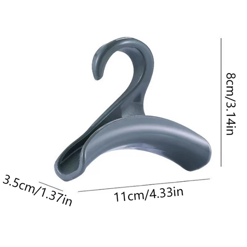 1 قطعة توسيع الشماعات متعددة الأغراض اتصال هوك الفضاء إنقاذ قبعة وشاح حريري شالات حقيبة يد رف معلق خزانة المنظم #6