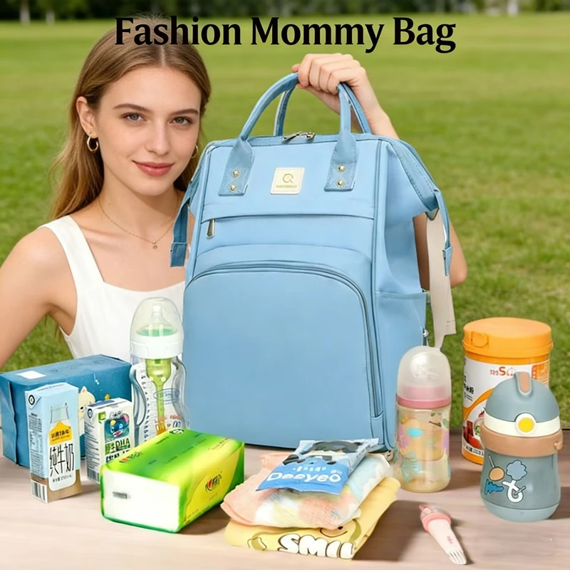 Mommy Backpack Mom and Dad Fashion Lightweight Baby Changing Bag Backpack Nappy Bags Diaper Travel Multi-functional Go Out Bag