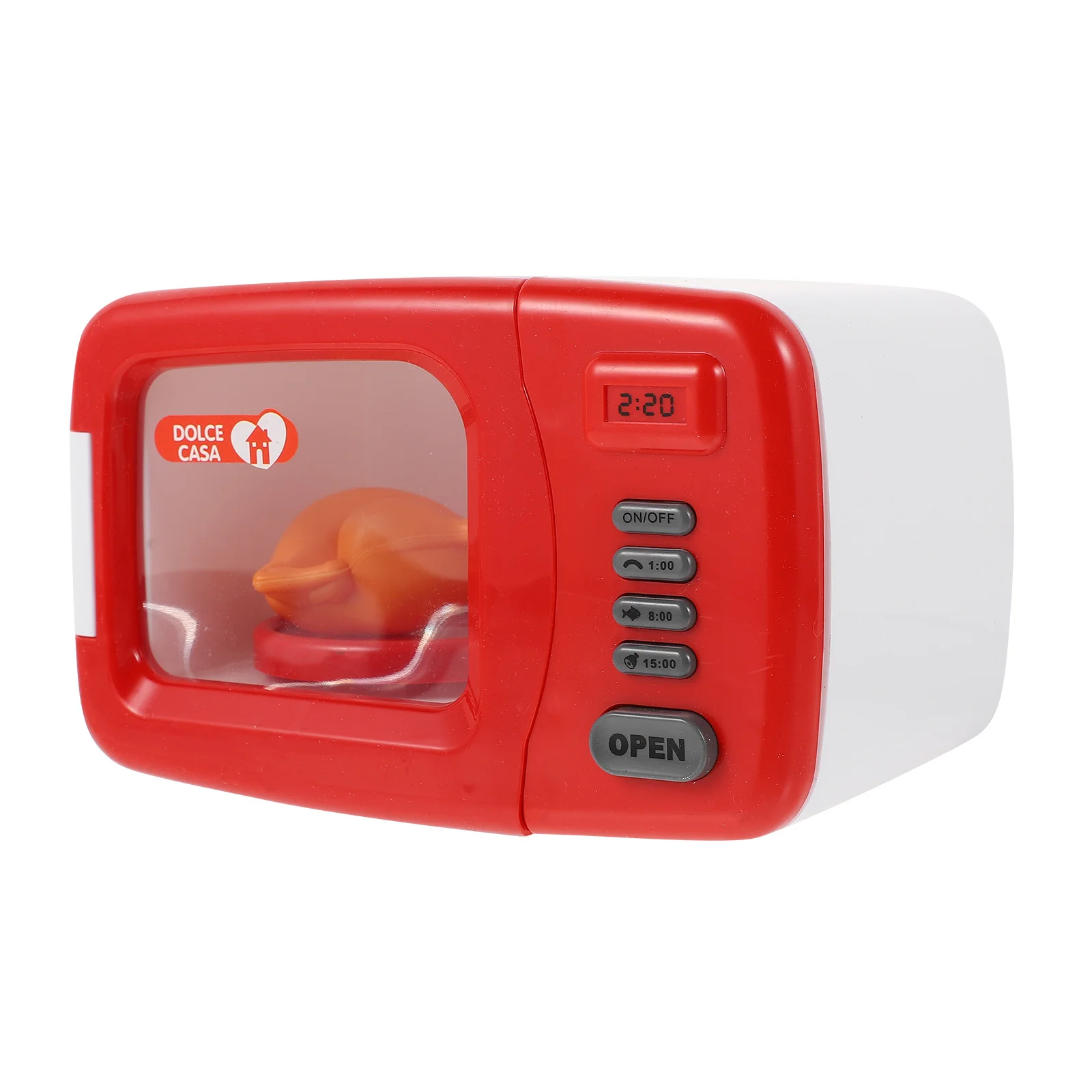 

1Pcs Creative Mini Microwave Oven Educational Plaything for Kids Role-Play Training Imagination Hands-on Ability