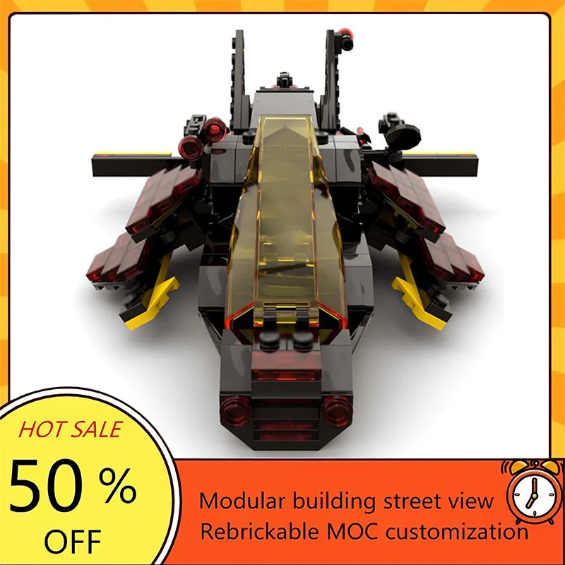 

Набор из 275 деталей: Популярная модель космического корабля из фильма «Звездные войны», конструктор MOC, модульная технология, подарок на праздник, игрушка для сборки для детей