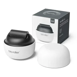 Bio roller G4 Microneedle Massage 1200 Titanium Needles 0.25mm Beard Care Derma Roller Facial Skin Care Microneedling Balls