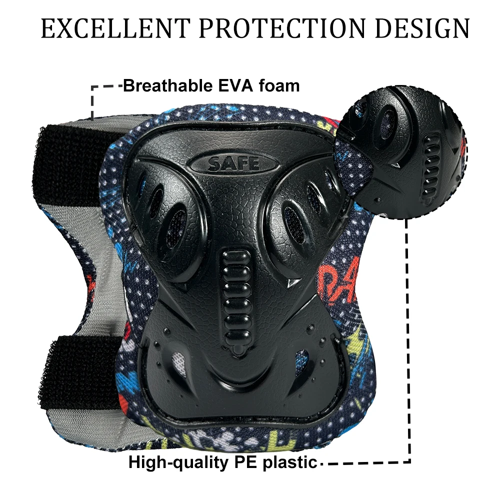 ชุดอุปกรณ์ป้องกัน 6 in 1 ประกอ - Cycling Protective Gear บทวิจารณ์และราคา