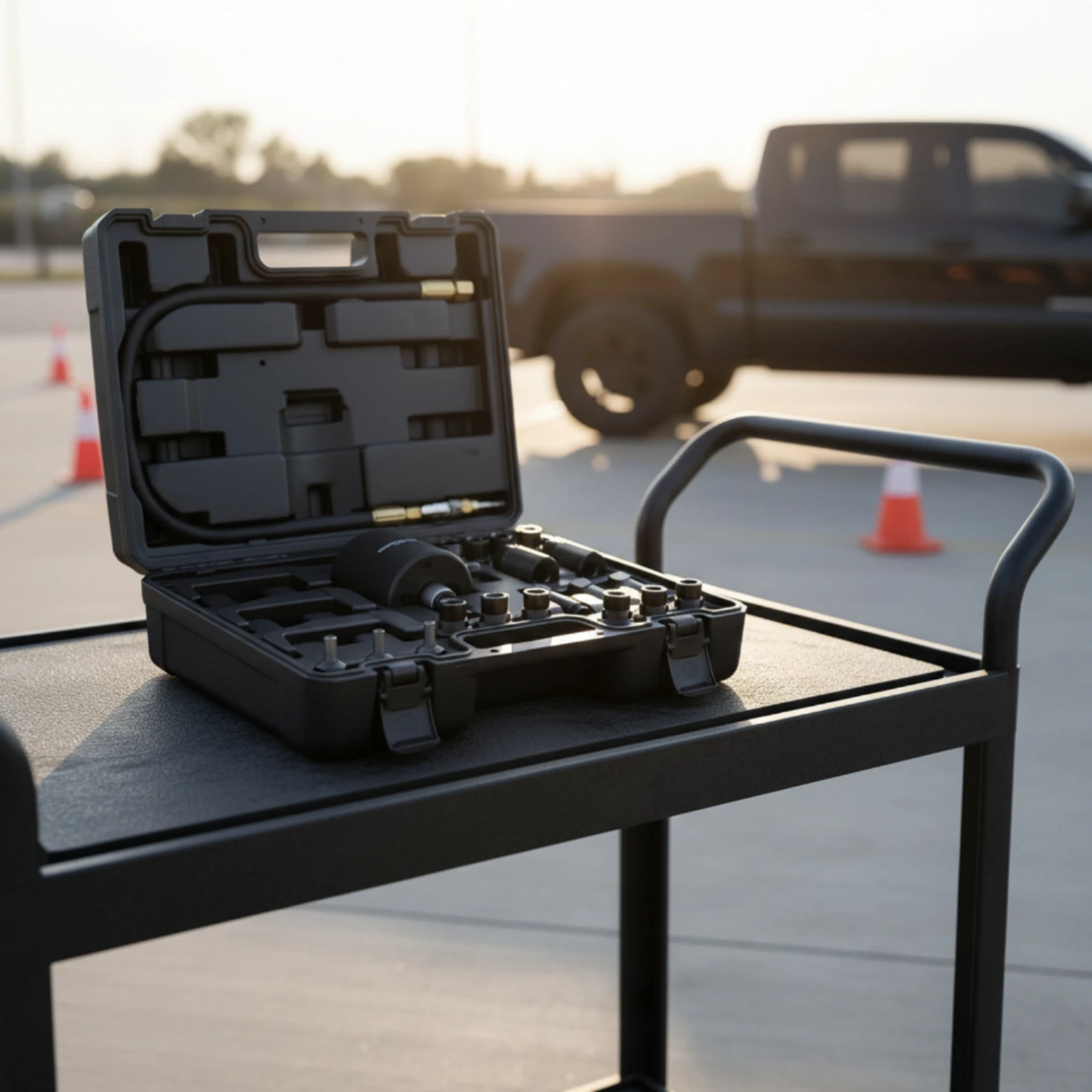 Workshop Tools Automotive - インジェクター取り外しツールキット プロフェッショナル 燃料インジェクター取り外しツール 整備工場向け 長持ち メカニック、ガレージ向け