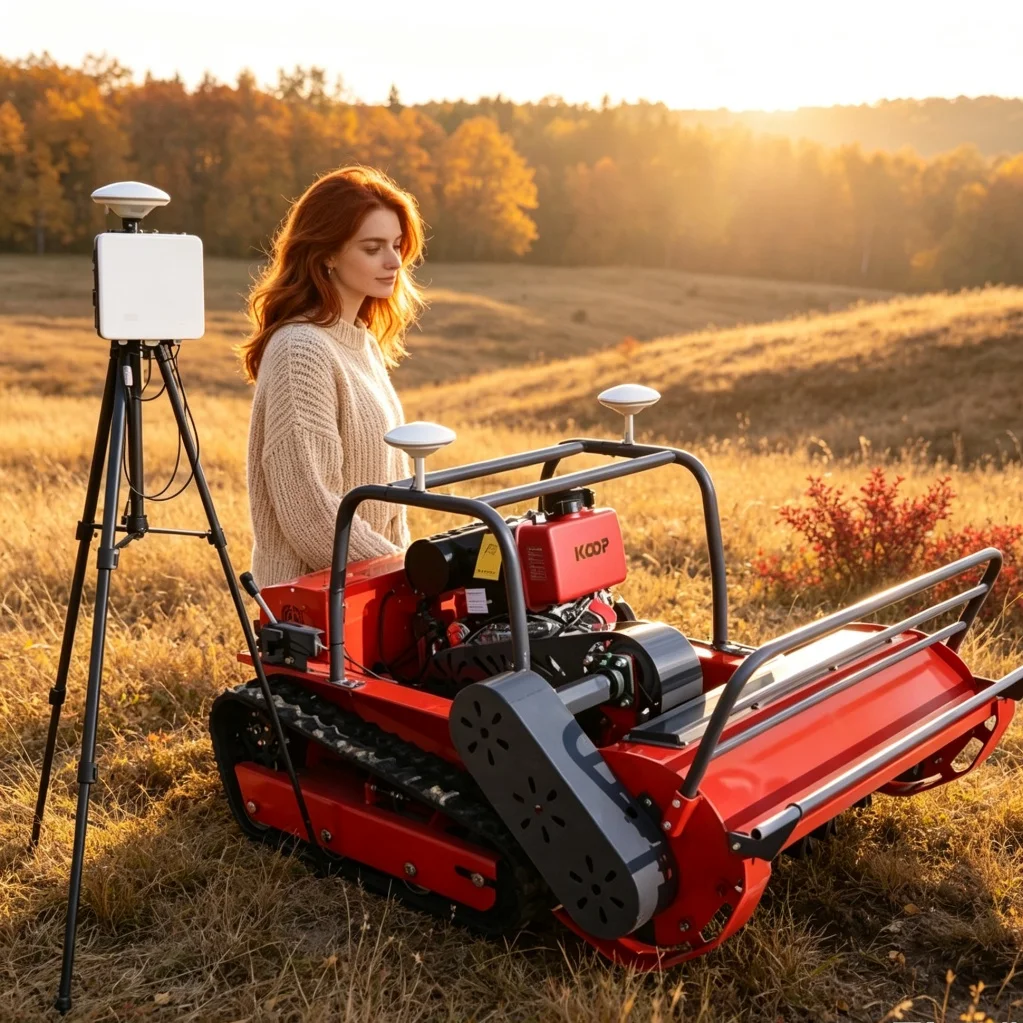 Customized Red 1000SGPS Flail Grass Shredder Multifunctional Forage Chopper for Straw Grass Stalk Processing