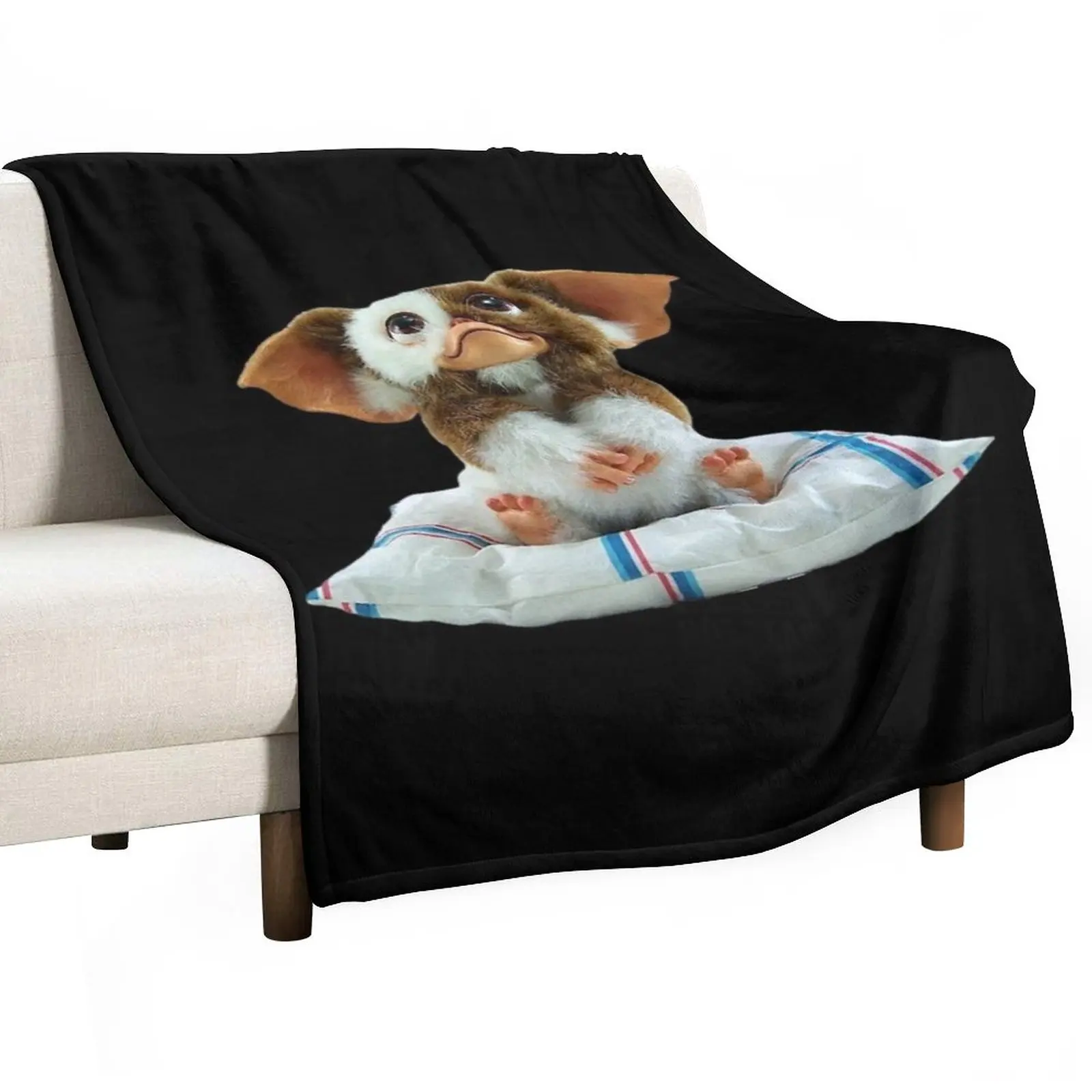 

New Gremlins gizmo Throw Blanket Luxury Custom Shaggy Blankets