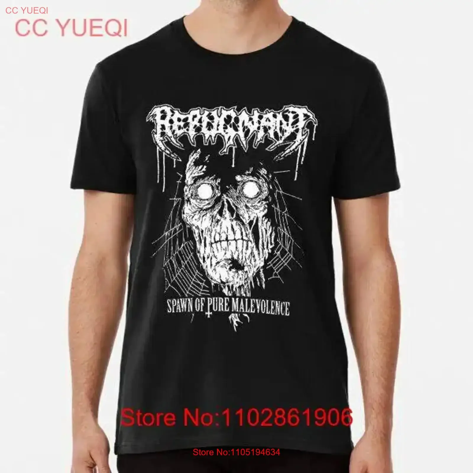 New Design Special Repugnant Spawn Of Pure Malevolence Made in USA T Shirt Size vintage Washed Versatile Unisex fashion homme