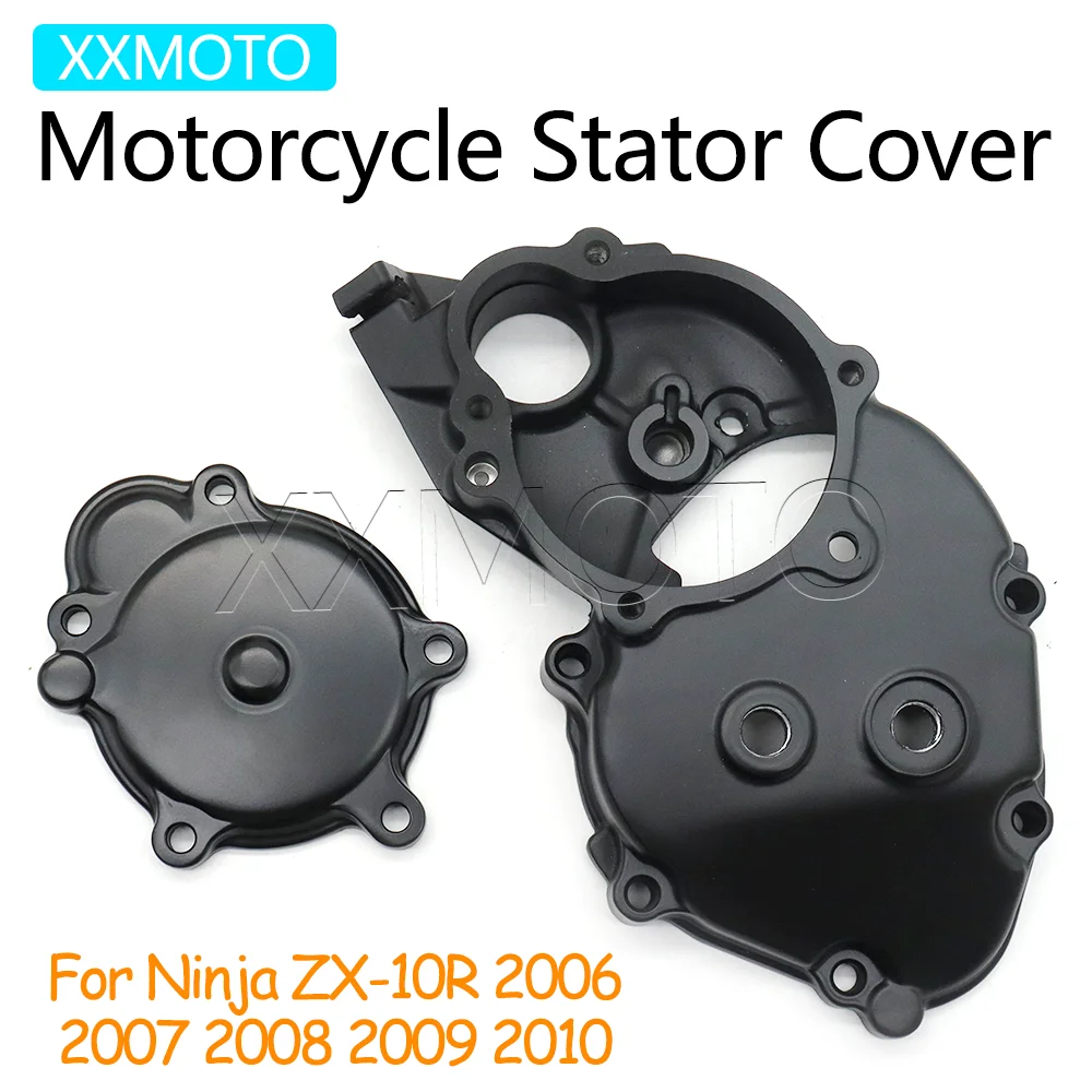 

For Kawasaki Ninja ZX-10R ZX 10R 2006 2007 2008 2009 2010 Motorcycle Stator Cover Engine Generator Crankcase ZX10R Cover