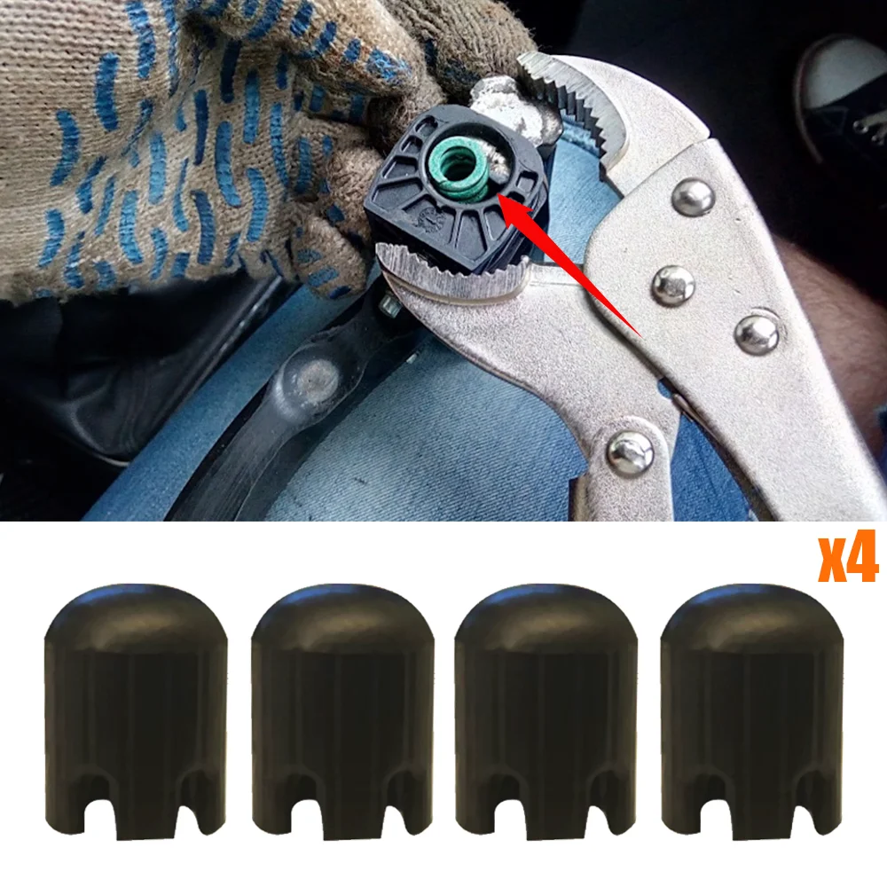 4Pcs Black Door Check Strap Repair Kit Stopper Damping Clips For BMW 3 Series F30 F31 F34 F80 2011 2012 2013 2014 2015 2016 2017