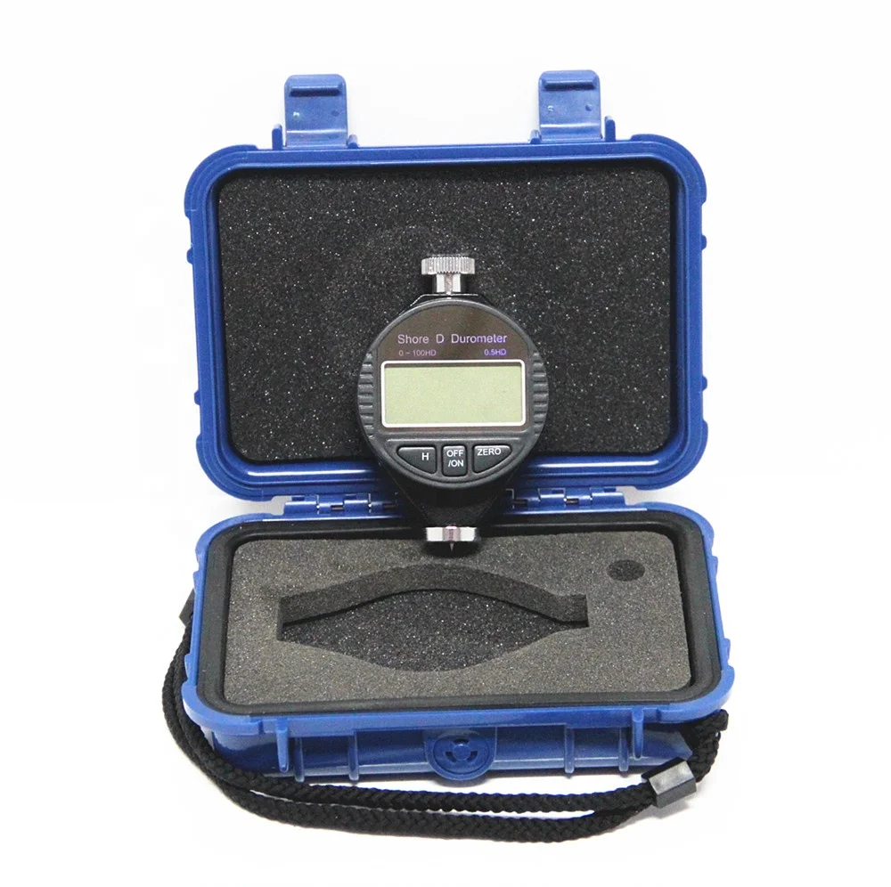 HT-6600D Digital Portable Shore Durometer , Handhold Plastic Hardness Tester