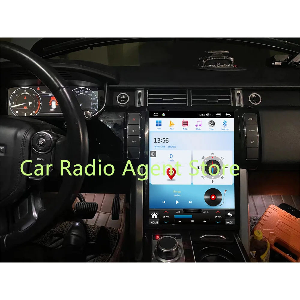 

8G128G CARPLAY Android 12 For Land Rover Range Rover 2014-2017 Car Multimedia Player GPS Navigation Auto Audio Radio Stereo Head