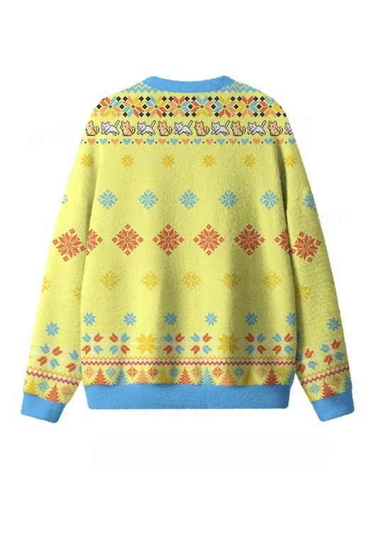 2026 Ugly Christmas Sweater Pullover,Funny Tarot Cat Lady 3D Print Sweatshirt, Men‘s Women’s Kid‘s Christmas Party Jumper