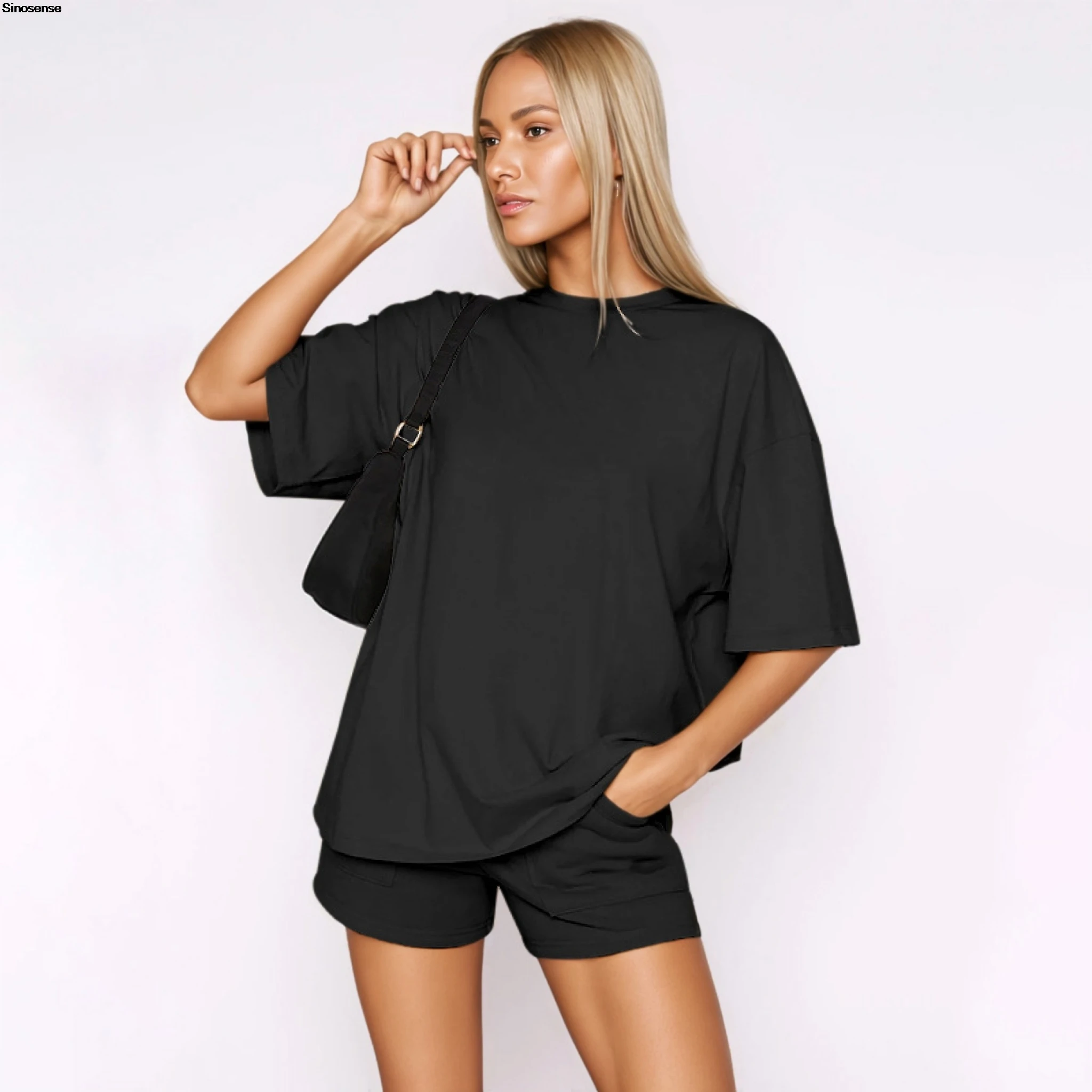 

Женские комплекты из двух предметов для отдыха, комплект короткой одинаковой одежды из двух предметов, повседневная повседневная уличная одежда для путешествий, йоги, тренировок, спортивные летние наряды