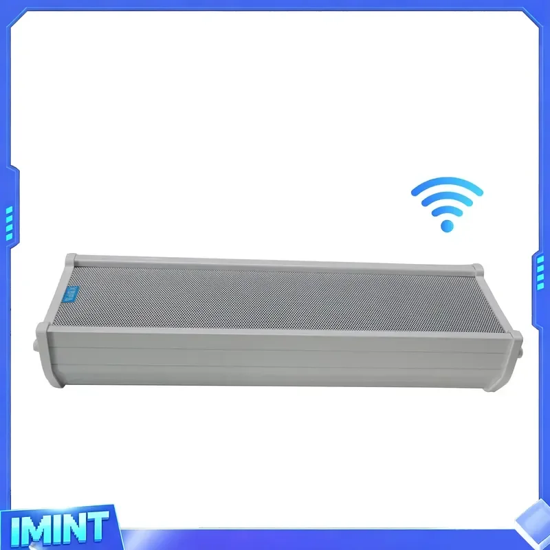Waterproof WIFI Column Speaker Metal Cabinet 10-30W Output Power Remote Control for Public Broadcasting Emergency