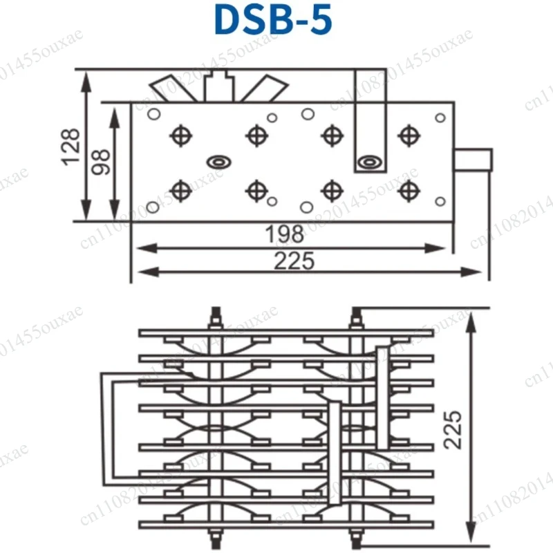 DSB300A 400A 500A 600A Three‑Phase Rectifier Bridge Gas‑Shielded Welder Rectifier Module Welding Machine Spare Part