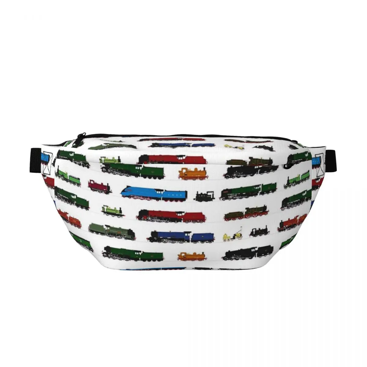 

Сумка-бананка через плечо в стиле британских паровозов для мужчин и женщин, регулируемая поясная сумка для путешествий, бега, хранения денег и телефона, нагрудная сумка
