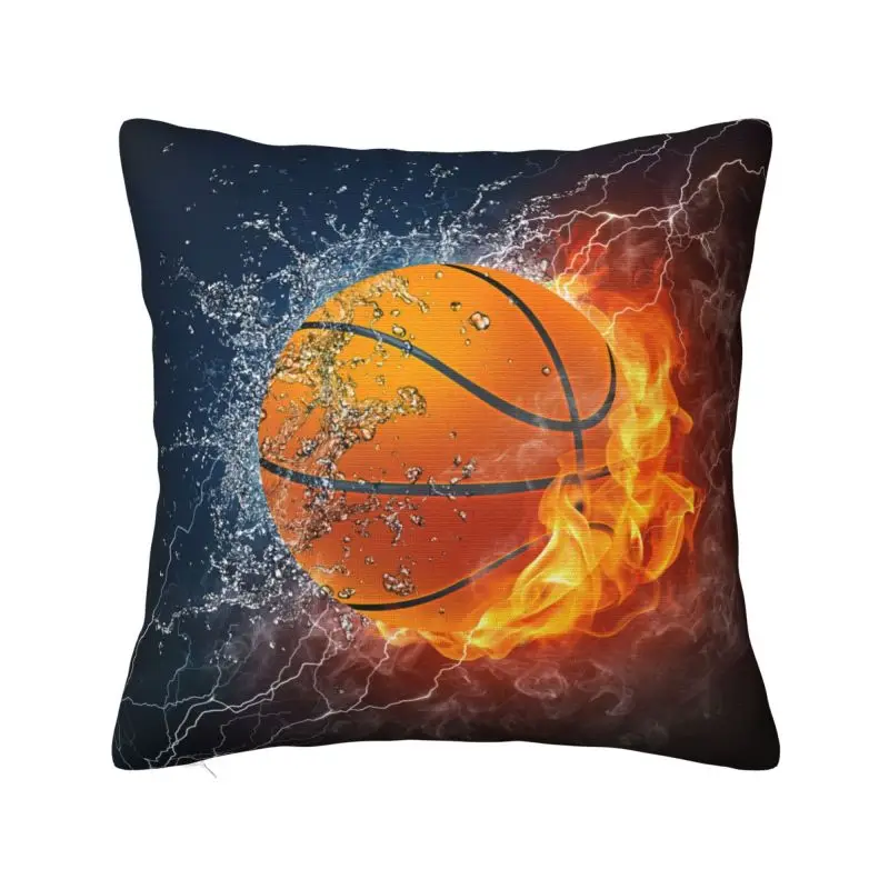 

Volleyball Baseball Basketball Football Cushion Cover 40*40 cm Polyester Throw Pillow Case Decoration Bedding Sofa Pillowcase