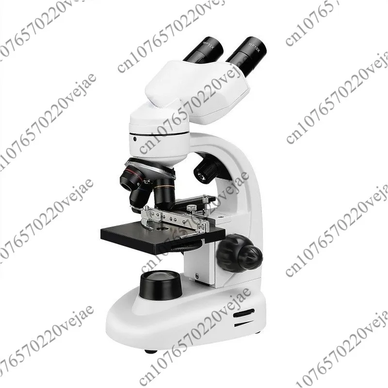 

White + black duplex binocular microscope 40-1600 times
