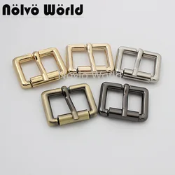 10-50 pieces 6 colors chrome durable 25mm 1'' rectangle slider buckle for chain purse belt adjust tri-glide buckle