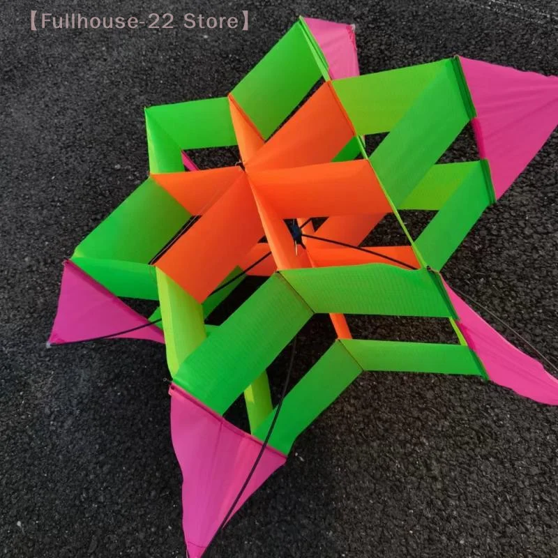 【MAX-22】1개 야외 피크닉 해변 공원 여행용 장난감 새로운 스타일 3D 꽃 연 어린이 성인용 날기 쉬운 매화 연