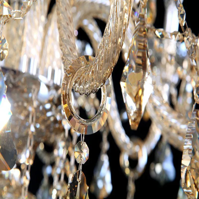 Modern Crystal Chandelier  Living Room lustres de cristal Decoration Pendants and Chandeliers Home Lighting Indoor Lamp