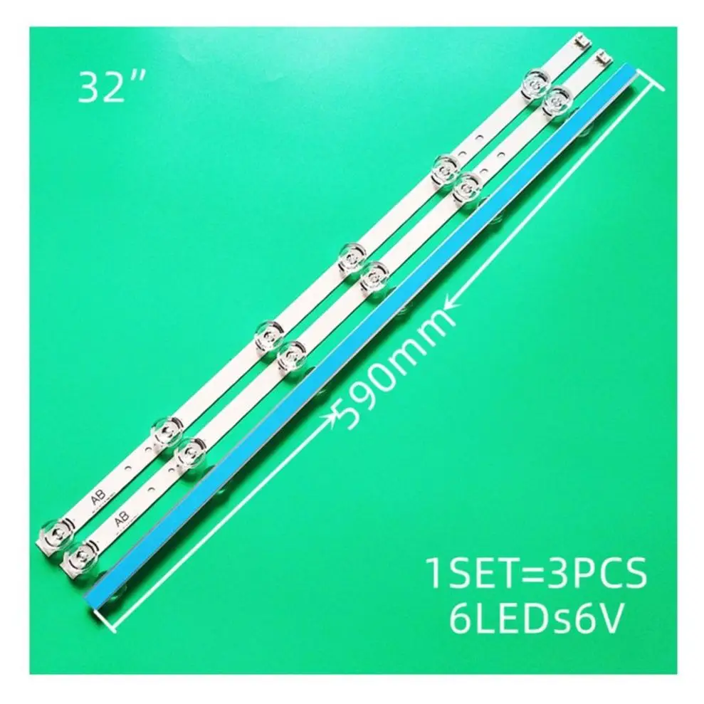 3 pcs, LED strip to backlight LG 32LF5610 32 inch TV 5 order(s)