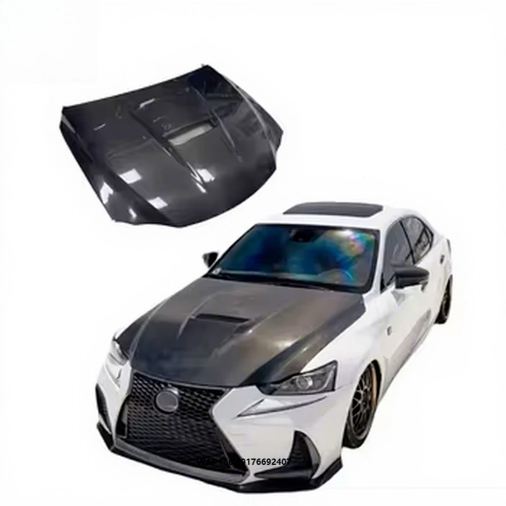 

Suitable forLexus IS250/300/350 Engine Hood Fenders Front and Rear Spoilers Source Factory Dry Carbon Fiber Hood Specifically