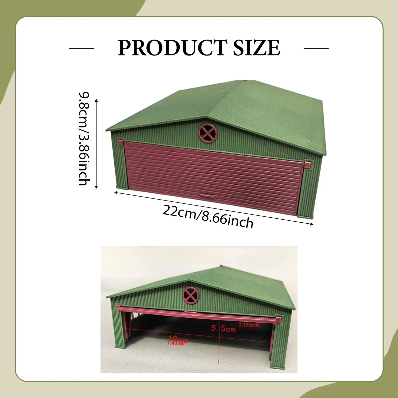 

Аэродромный ангар: прочный, с дверью, профессиональный, с подсветкой, модель для парковки легких самолетов