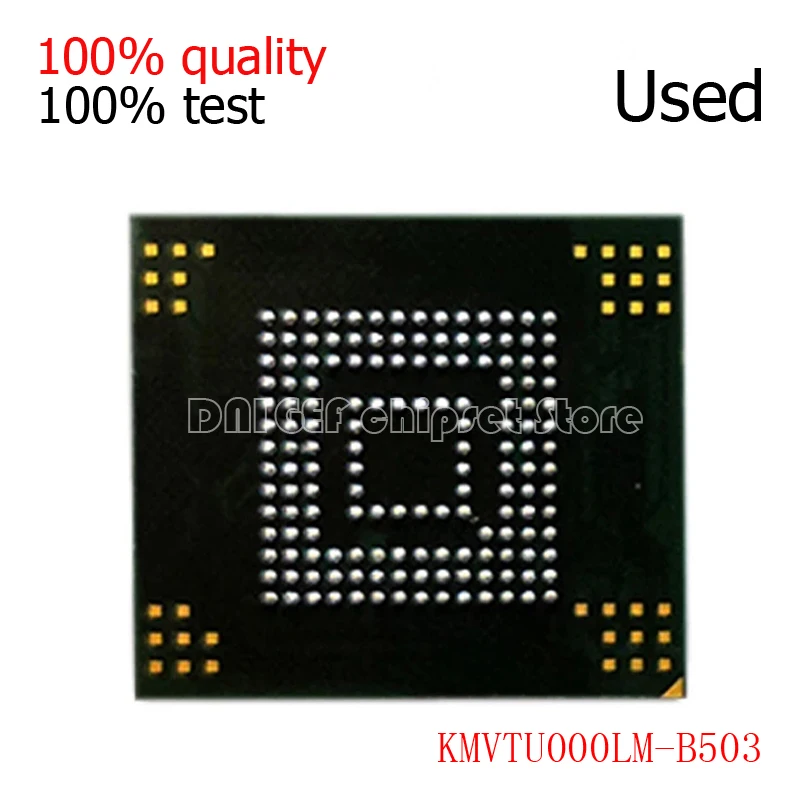 100% اختبار جيد جدا المنتج KMVTU000LM-B503 KMVTU000LM B503 بغا reball كرات شرائح DNIGEF