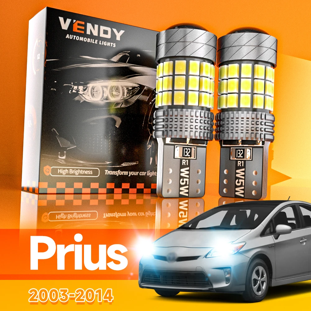 2pcs For Toyota Prius 2003-2014 LED Parking Light Clearance Lamp 2005 2006 2007 2008 2009 2010 2011 2012 2013 Canbus Accessories