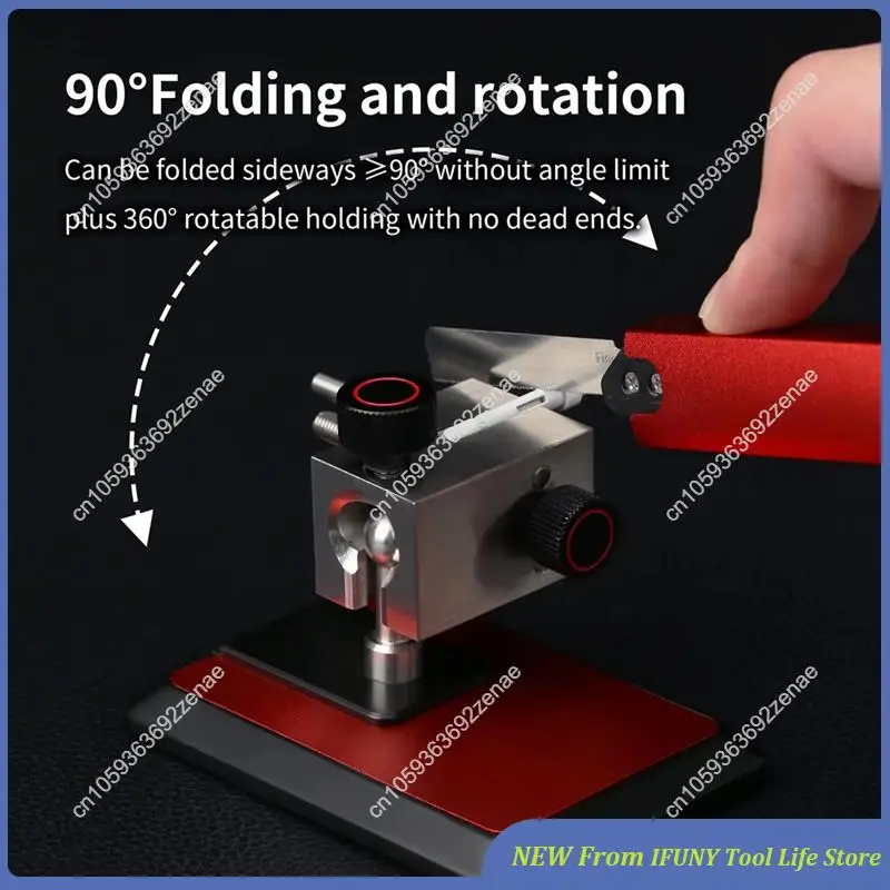 

Craft Tools AT-TVAB Precision Stainless Steel Clamp Vise Universal Directional Table-Top Vise For Modeler Bench New