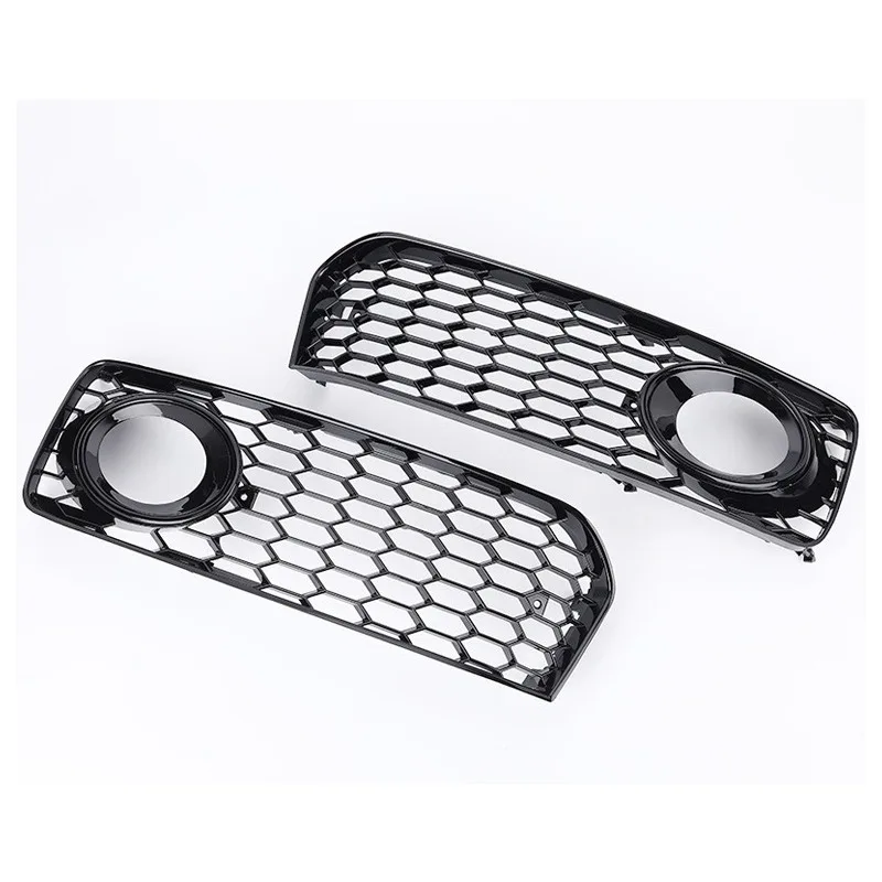 For Audi A5 Coupe Sportback 2008-2012 Car Front Bumper Grille Fog Light Cover Racing Grills Left Right 8T0807682 8T0807681