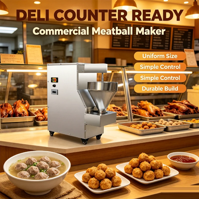 Commercial Automatic Meatball vegetable Chicken Beef  Meatball Forming Machine