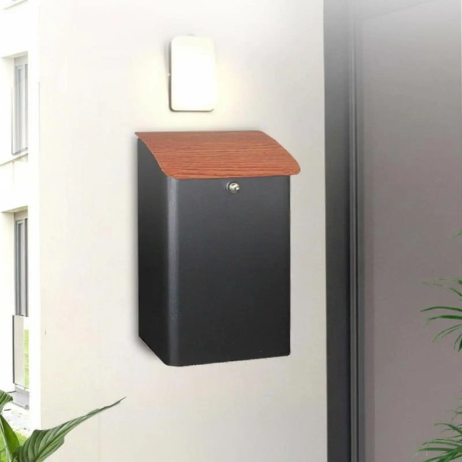 Anti Unauthorized Access Package Box Outdoor Parcel Mailbox Large Capacity Anti Unauthorized Access Mailbox for Villa Owners,