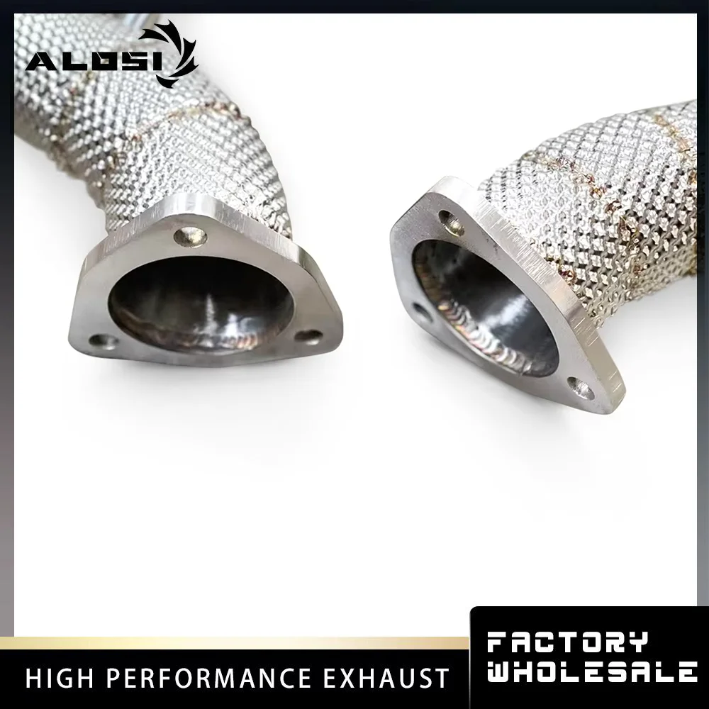 

Выхлопная труба для Audi SQ8 4.0T 2021-2024, высокопроизводительная модификация выхлопной системы, идеальная установка