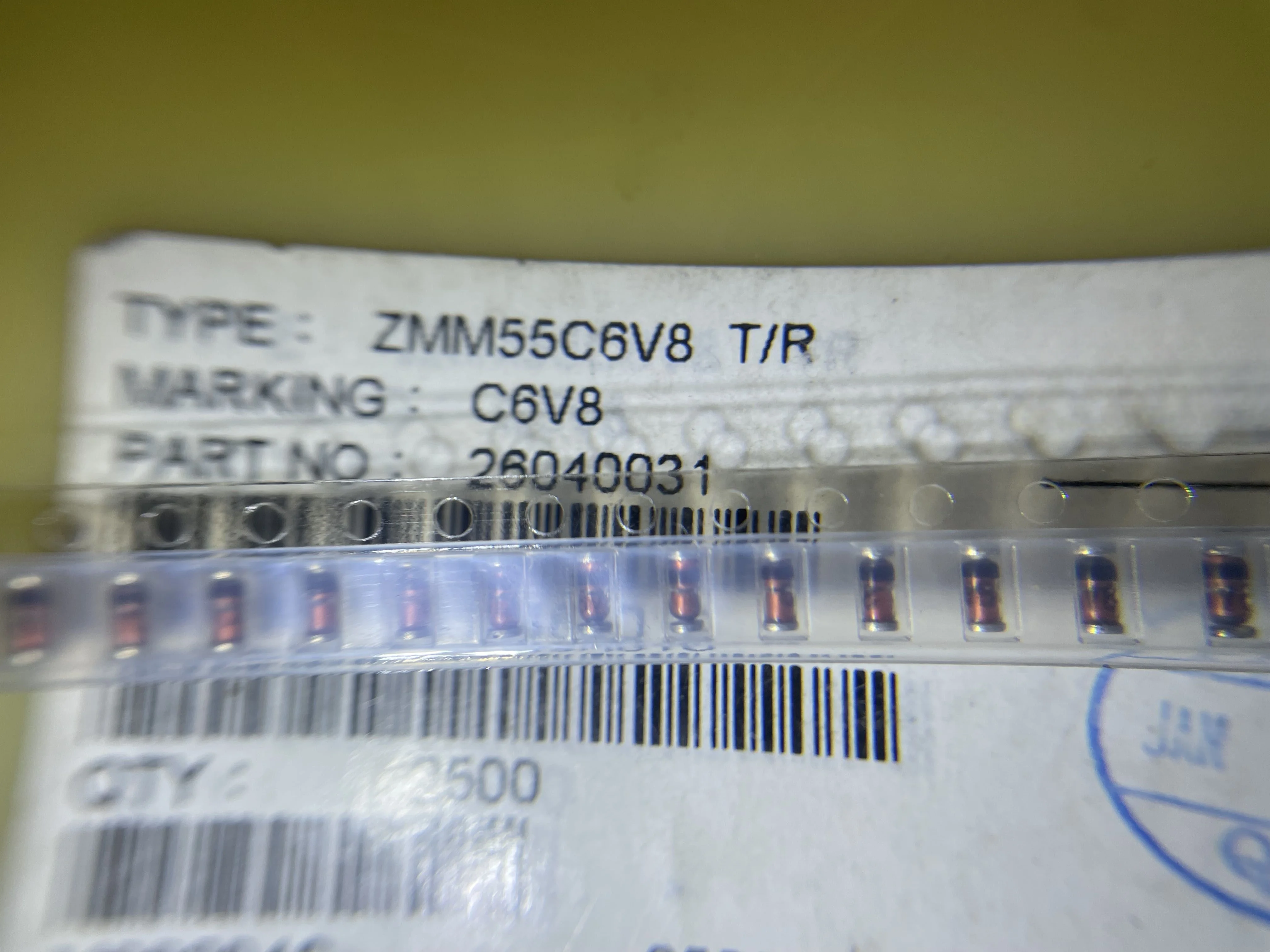

50 шт., новинка, оригинал, 100% качество, ZMM55C5V6, сделано в тайвае