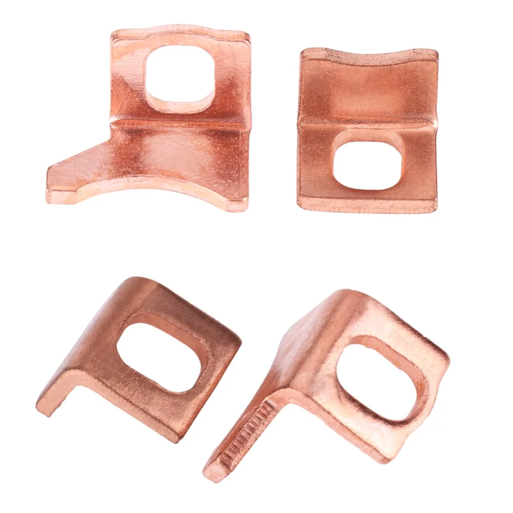 2PCS Copper Starter Solenoid Contact Assortment Arc-Resistant & Anti-Corrosion Starter Solenoid Repair Kit