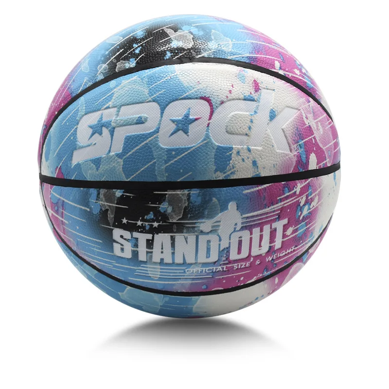 

Standard Size 7 Basketball PU Wear-resistant Waterproof Strong Air Tightness Training Match Ball Adult Indoor Outdoor Game Ball