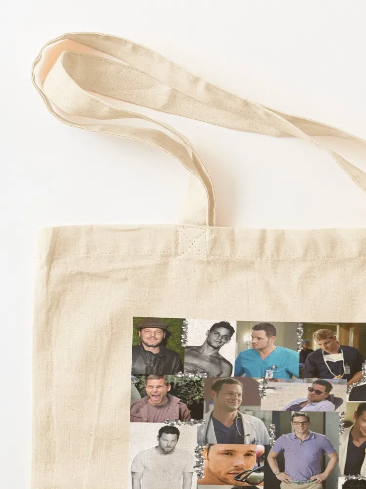 Alex Karev Collage Tote Bag Handbags cloth bag woman Shopper handbag Canvas stote bag