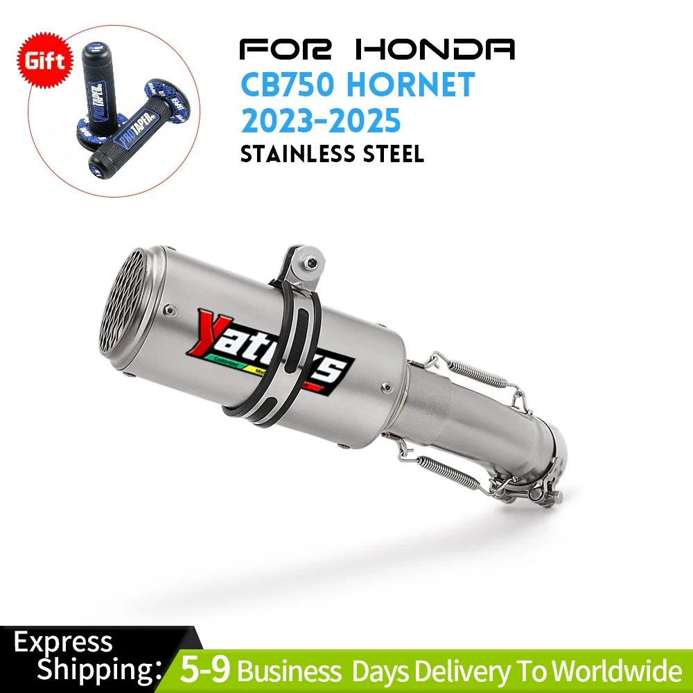 

Exhaust Mid Link Pipe 51mm Slip-on For Honda CB750 Hornet 2023-2024 Hornet 750 Exhaust Systems Exhausts Pipes