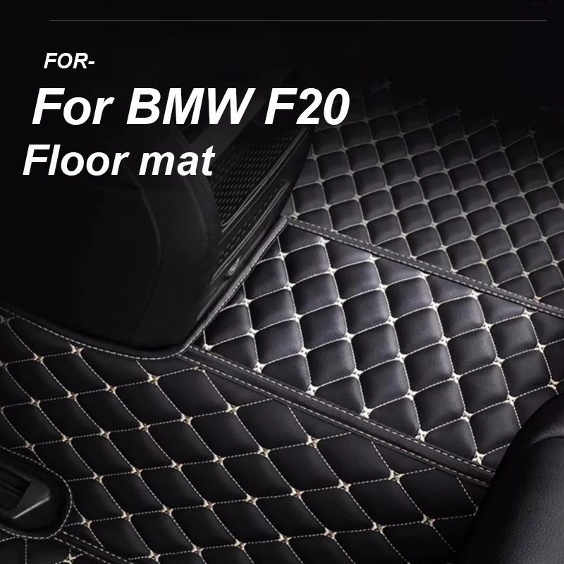 

Роскошные автомобильные коврики из искусственной кожи на заказ для BMW F20 1 серии, 4-дверные, 2011-2019, детали интерьера, автомобильные аксессуары