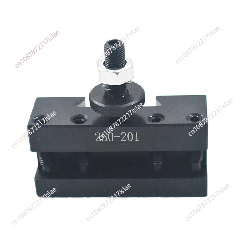 

6Pcs 250-201 Quick Change Tool Holder Turning And Facing Tool Holder For Lathe Cutter Cutting Tool Bits